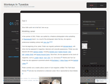 Tablet Screenshot of monkeysintuxedos.wordpress.com