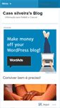 Mobile Screenshot of cassandrasilveira.wordpress.com