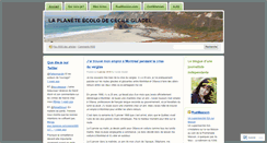 Desktop Screenshot of cecilegladel.wordpress.com