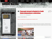 Tablet Screenshot of garangmalongawan.wordpress.com