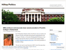 Tablet Screenshot of hilltoppolitics.wordpress.com