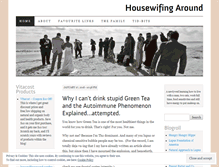 Tablet Screenshot of housewifingaround.wordpress.com