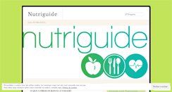 Desktop Screenshot of nutriguide.wordpress.com