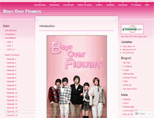 Tablet Screenshot of flowerboys.wordpress.com