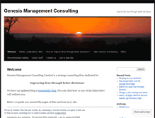 Tablet Screenshot of genesismc.wordpress.com