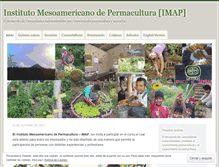 Tablet Screenshot of imapermacultura.wordpress.com