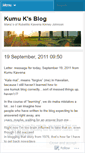 Mobile Screenshot of kumuk.wordpress.com
