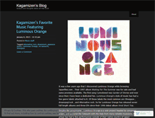 Tablet Screenshot of kagamizen.wordpress.com