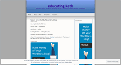 Desktop Screenshot of educatingkethry.wordpress.com