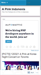 Mobile Screenshot of apinkindonesia.wordpress.com