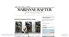 Desktop Screenshot of mariannerafter.wordpress.com