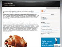 Tablet Screenshot of comprafaciles.wordpress.com