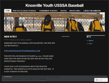 Tablet Screenshot of knoxvilleusssabaseball.wordpress.com