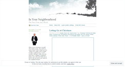 Desktop Screenshot of inyourneighbourhood.wordpress.com