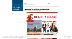 Desktop Screenshot of healthycougs.wordpress.com