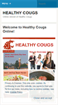 Mobile Screenshot of healthycougs.wordpress.com