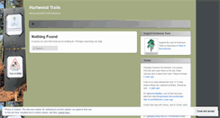 Desktop Screenshot of hurtwoodtrails.wordpress.com