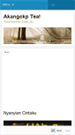 Mobile Screenshot of akangckp.wordpress.com