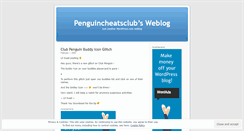 Desktop Screenshot of penguincheatsclub.wordpress.com