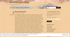 Desktop Screenshot of ionutmangu.wordpress.com