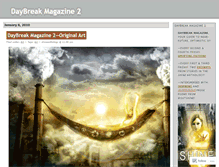 Tablet Screenshot of daybreakmagazine2.wordpress.com