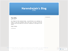 Tablet Screenshot of narendrajain.wordpress.com
