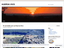 Tablet Screenshot of huervavivo.wordpress.com