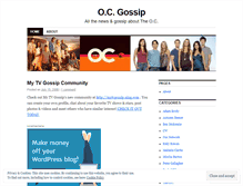 Tablet Screenshot of ocgossip.wordpress.com