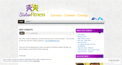 Desktop Screenshot of mysisterfitness.wordpress.com