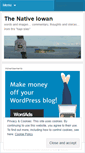 Mobile Screenshot of nativeiowan.wordpress.com