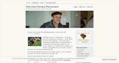 Desktop Screenshot of omegervoetbalpoule.wordpress.com