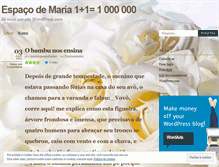 Tablet Screenshot of marialopesandrade2.wordpress.com