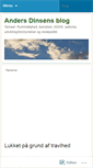 Mobile Screenshot of andersdinsen.wordpress.com