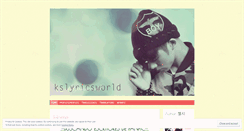 Desktop Screenshot of kslyricsworld.wordpress.com