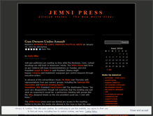 Tablet Screenshot of jemnipress.wordpress.com