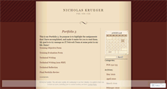 Desktop Screenshot of nicholaskrueger.wordpress.com