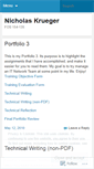 Mobile Screenshot of nicholaskrueger.wordpress.com