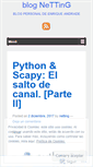 Mobile Screenshot of netting.wordpress.com