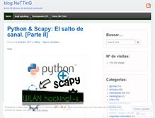 Tablet Screenshot of netting.wordpress.com