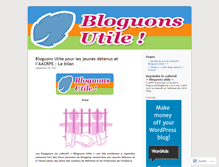 Tablet Screenshot of bloguonsutile.wordpress.com