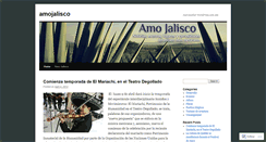 Desktop Screenshot of amojalisco.wordpress.com