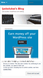 Mobile Screenshot of ijadadubai.wordpress.com