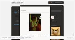 Desktop Screenshot of maziesmerch.wordpress.com