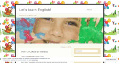 Desktop Screenshot of englishanafidalgo.wordpress.com