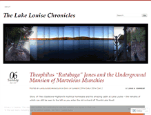 Tablet Screenshot of lakelouisechronicles.wordpress.com