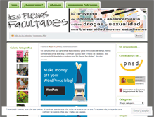 Tablet Screenshot of enplenasfacultades.wordpress.com