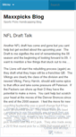 Mobile Screenshot of maxxpicks.wordpress.com