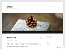 Tablet Screenshot of 3waylogistics.wordpress.com