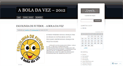 Desktop Screenshot of aboladavez2012.wordpress.com