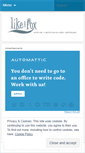 Mobile Screenshot of likeafoxjewelry.wordpress.com